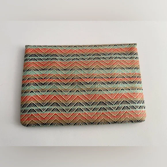 Kookai Multi Coloured Women’s Clutch Purse Bag Pre Owned Stain On Corner - Picture 13 of 15